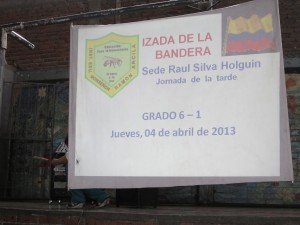 izada de bandera