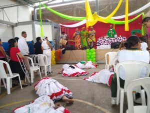 Inicio del 3er foro etno-educativo en el Monseñor Ramón Arcila